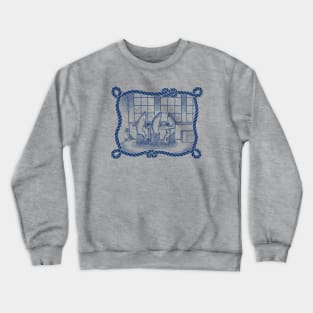 Card Sharks (Blue) Crewneck Sweatshirt